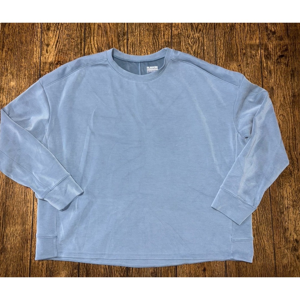Alaskan hardgear Duluth trading women's sweater blue xl